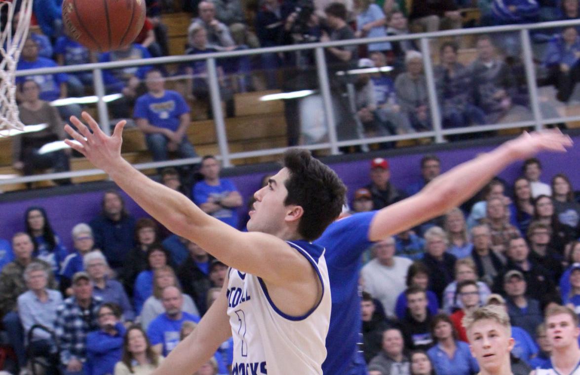 Athens vs McDonell boys basketball at Eau Claire Memorial 3-7-19